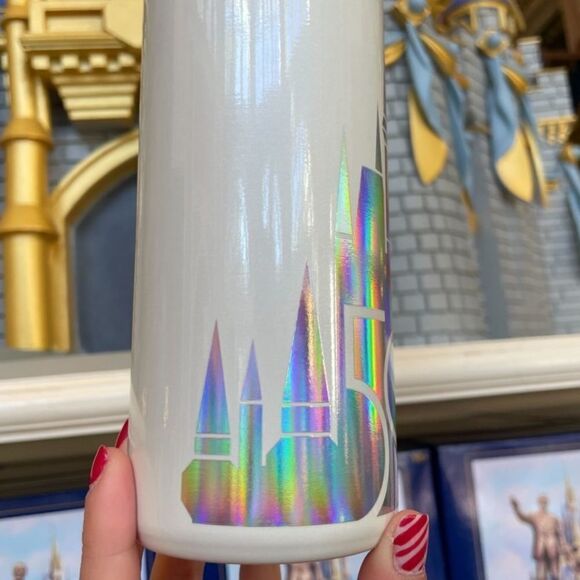 WDW 50th Anniversary Cinderella Castle Water Bottle - Picture 5 of 10